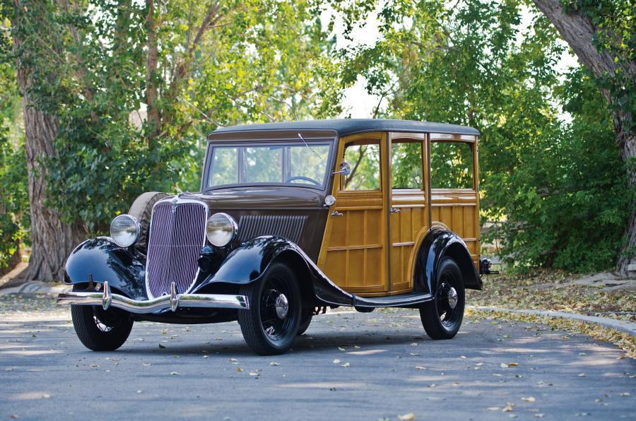  Ford V8 DeLuxe Station Wagon 1933 года  (фото 17 из 47)